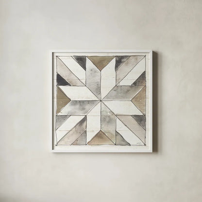 Farm Memories XIV by Anne Tavoletti. Shown in a crisp white glass frame for a clean and minimalist style. Available as an archival giclee rolled canvas, fine art paper, or poster print. SKU 32825a.