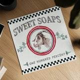 Farm Signs V by Anne Tavoletti. Shown as a detailed flat fine art print, highlighting archival giclee quality. Available as an archival giclee rolled canvas, fine art paper, or poster print. SKU 52705a.
