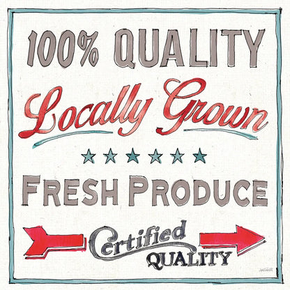 Farm Signs VI by Anne Tavoletti. SKU 52706a. Archival Giclee Fine art print for wall decor.