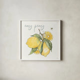 Farmhouse Flea Market IV by Anne Tavoletti. Shown in a crisp white glass frame for a clean and minimalist style. Available as an archival giclee rolled canvas, fine art paper, or poster print. SKU 71388a.