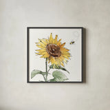Farmhouse Flea Market IX by Anne Tavoletti. Shown in a sleek black glass frame for a contemporary gallery look. Available as an archival giclee rolled canvas, fine art paper, or poster print. SKU 71393a.