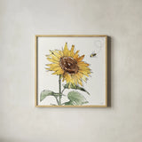 Farmhouse Flea Market IX by Anne Tavoletti. Shown in a natural wood glass frame for a timeless modern aesthetic. Available as an archival giclee rolled canvas, fine art paper, or poster print. SKU 71393a.