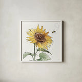Farmhouse Flea Market IX by Anne Tavoletti. Shown in a crisp white glass frame for a clean and minimalist style. Available as an archival giclee rolled canvas, fine art paper, or poster print. SKU 71393a.