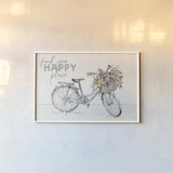 Farmhouse Flea Market VI by Anne Tavoletti. shown as a paper print in a white frame. Available as a archival giclee rolled canvas, fine art paper, or poster print. SKU 71390i.