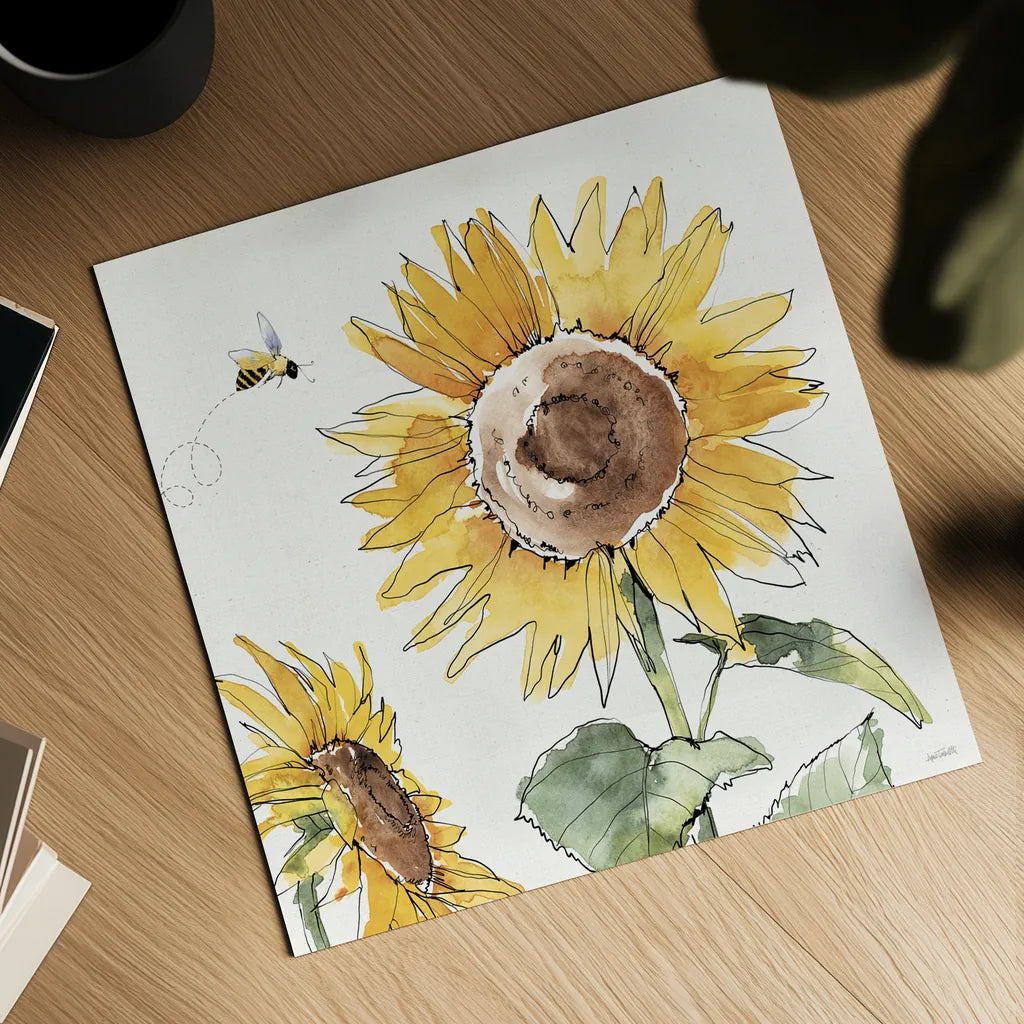 Farmhouse Flea Market X by Anne Tavoletti. Shown as a detailed flat fine art print, highlighting archival giclee quality. Available as an archival giclee rolled canvas, fine art paper, or poster print. SKU 71394a.