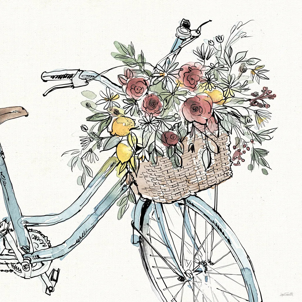 Farmhouse Flea Market XI by Anne Tavoletti. SKU 71395a. Archival Giclee Fine art print for wall decor.