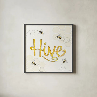 Farmhouse Flea Market XIV by Anne Tavoletti. Shown in a sleek black glass frame for a contemporary gallery look. Available as an archival giclee rolled canvas, fine art paper, or poster print. SKU 71398a.