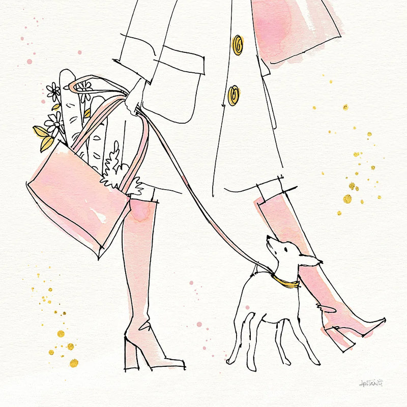 Fashion Feet I by Anne Tavoletti. SKU 36163a. Archival Giclee Fine art print for wall decor.