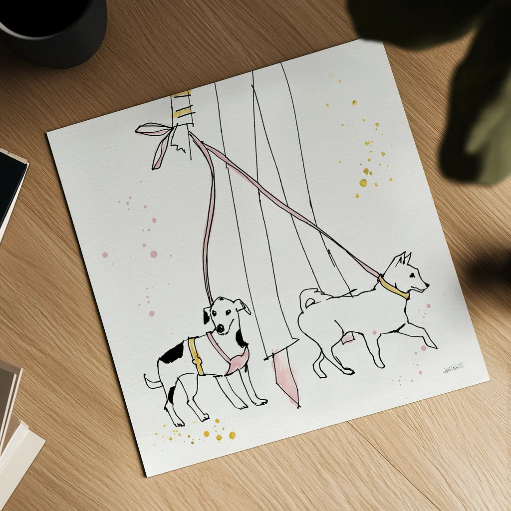 Fashion Feet III by Anne Tavoletti. Shown as a detailed flat fine art print, highlighting archival giclee quality. Available as an archival giclee rolled canvas, fine art paper, or poster print. SKU 36165a.