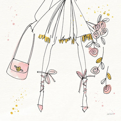 Fashion Feet IV by Anne Tavoletti. SKU 36166a. Archival Giclee Fine art print for wall decor.