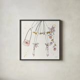 Fashion Feet IV by Anne Tavoletti. Shown in a sleek black glass frame for a contemporary gallery look. Available as an archival giclee rolled canvas, fine art paper, or poster print. SKU 36166a.