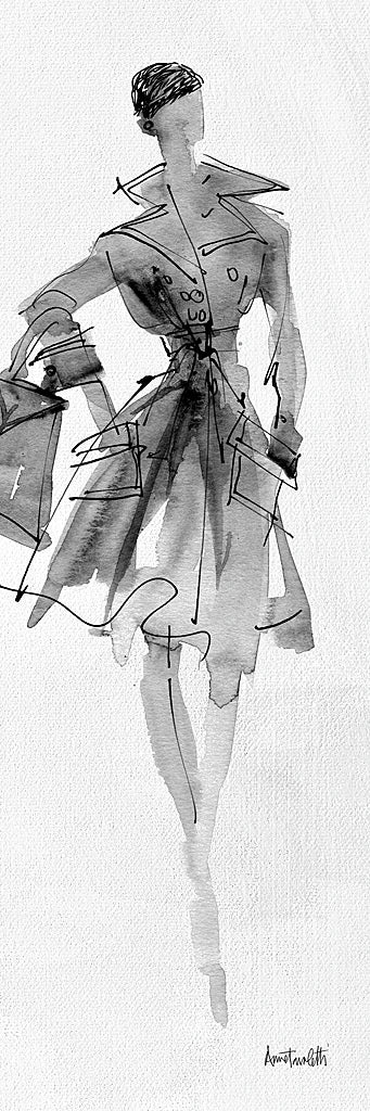 Fashion Sketchbook VII by Anne Tavoletti