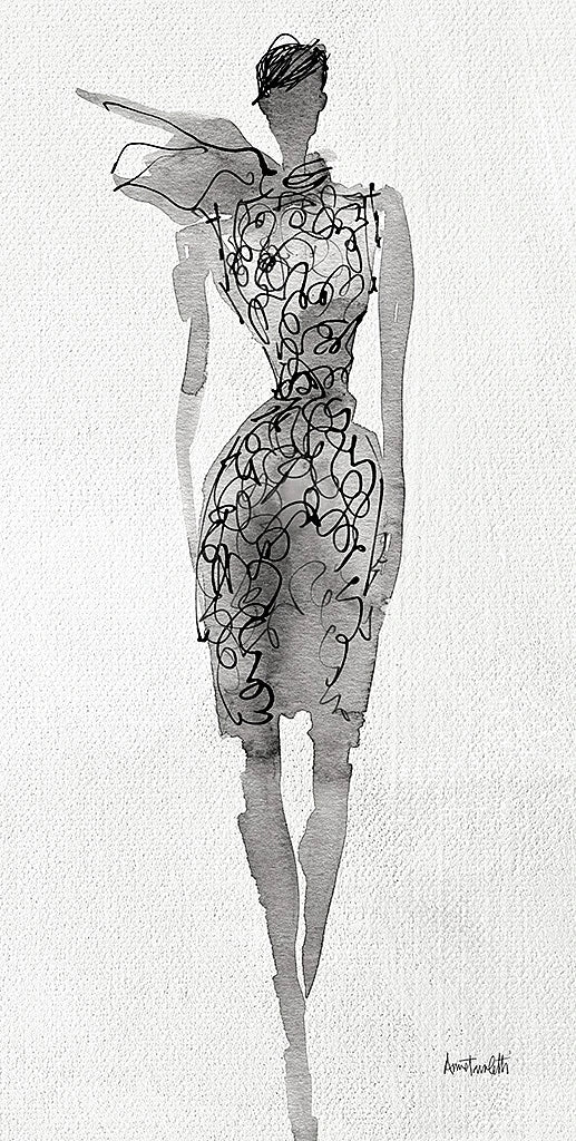 Fashion Sketchbook VIII by Anne Tavoletti