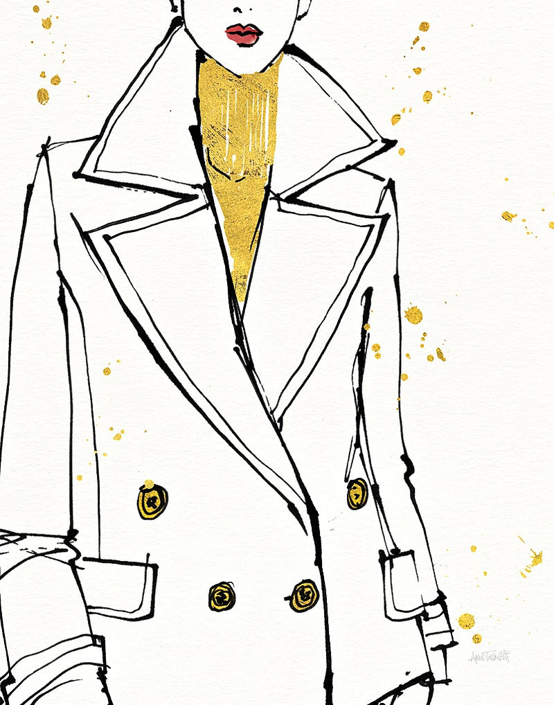 Fashion Strokes I by Anne Tavoletti