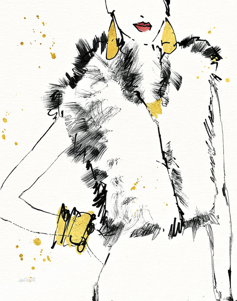 Fashion Strokes IV by Anne Tavoletti