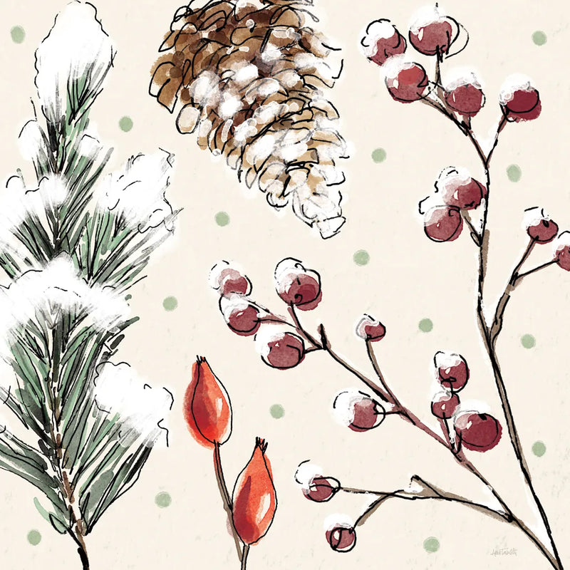 Festive Blooms III by Anne Tavoletti. SKU 97834a. Archival Giclee Fine art print for wall decor.