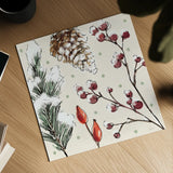 Festive Blooms III by Anne Tavoletti. Shown as a detailed flat fine art print, highlighting archival giclee quality. Available as an archival giclee rolled canvas, fine art paper, or poster print. SKU 97834a.