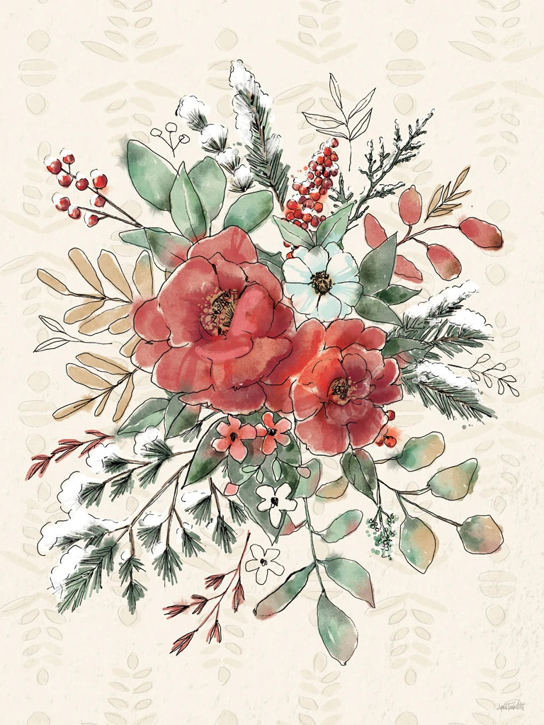 Festive Blooms VIII by Anne Tavoletti