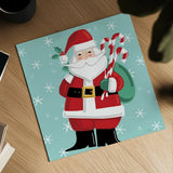 Festive Christmas I by Anne Tavoletti. Shown as a detailed flat fine art print, highlighting archival giclee quality. Available as an archival giclee rolled canvas, fine art paper, or poster print. SKU 91700a.