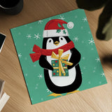 Festive Christmas IV by Anne Tavoletti. Shown as a detailed flat fine art print, highlighting archival giclee quality. Available as an archival giclee rolled canvas, fine art paper, or poster print. SKU 91703a.