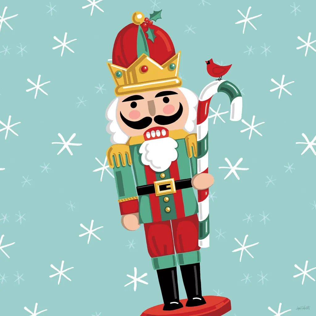 Festive Christmas V by Anne Tavoletti. SKU 91704a. Archival Giclee Fine art print for wall decor.