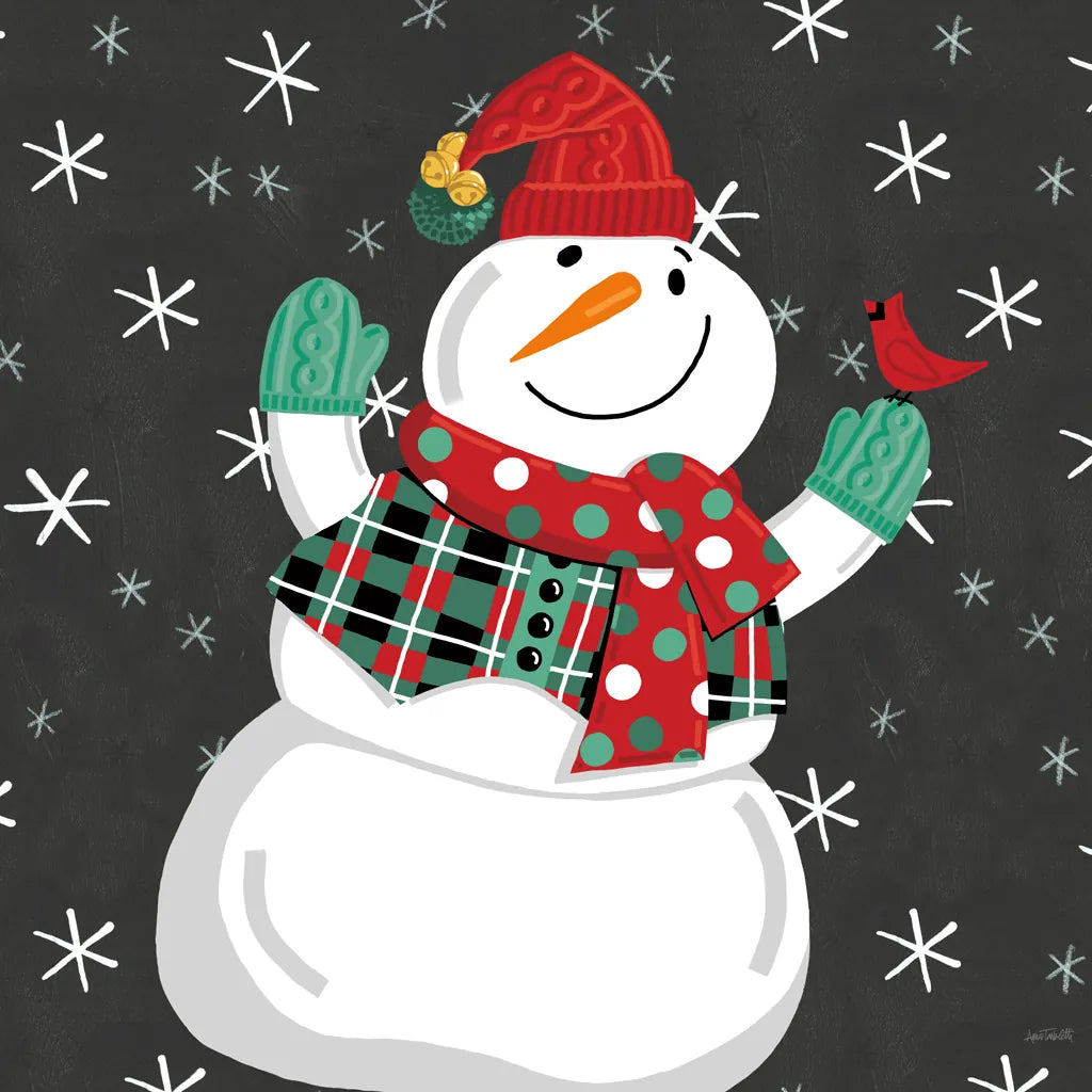 Festive Christmas VI by Anne Tavoletti. SKU 91705a. Archival Giclee Fine art print for wall decor.