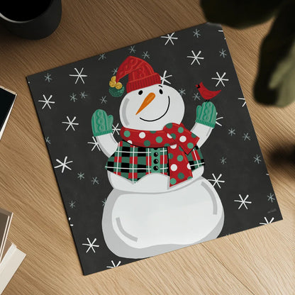 Festive Christmas VI by Anne Tavoletti. Shown as a detailed flat fine art print, highlighting archival giclee quality. Available as an archival giclee rolled canvas, fine art paper, or poster print. SKU 91705a.