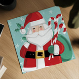 Festive Christmas VII by Anne Tavoletti. Shown as a detailed flat fine art print, highlighting archival giclee quality. Available as an archival giclee rolled canvas, fine art paper, or poster print. SKU 91706a.
