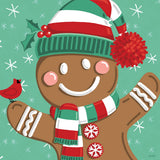 Festive Christmas VIII by Anne Tavoletti. SKU 91707a. Archival Giclee Fine art print for wall decor.
