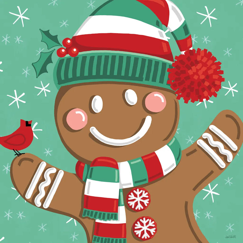 Festive Christmas VIII by Anne Tavoletti. SKU 91707a. Archival Giclee Fine art print for wall decor.