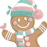 Festive Christmas VIII Pastel v2 by Anne Tavoletti. SKU 97589a. Archival Giclee Fine art print for wall decor.