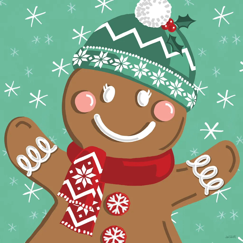 Festive Christmas XIII by Anne Tavoletti. SKU 97588a. Archival Giclee Fine art print for wall decor.