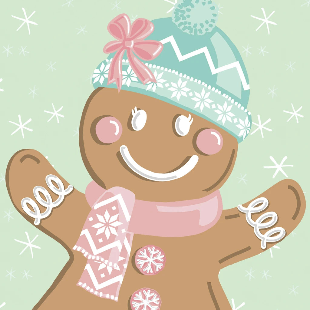 Festive Christmas XIII Pastel Green by Anne Tavoletti