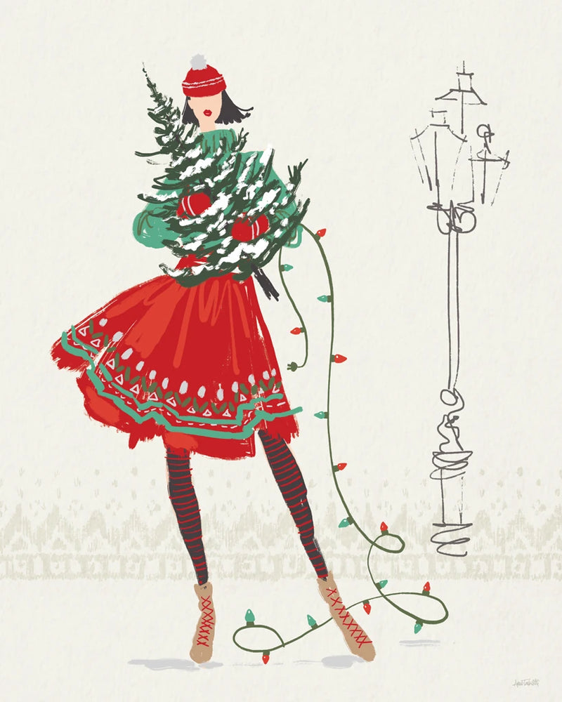 Festive Fashion I by Anne Tavoletti