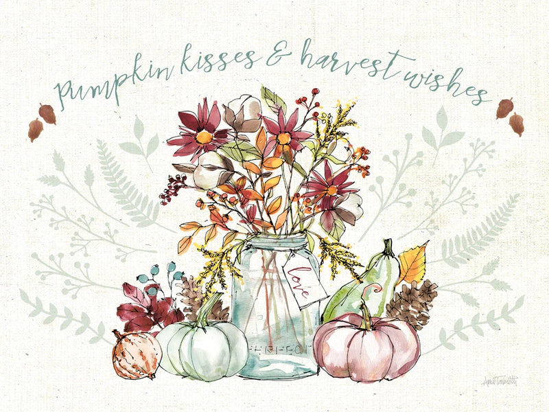 Festive Foliage I v2 by Anne Tavoletti