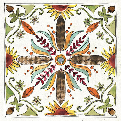 Festive Foliage VIII by Anne Tavoletti. SKU 35037a. Archival Giclee Fine art print for wall decor.