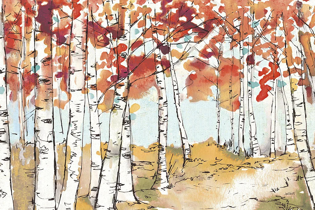 Festive Foliage X by Anne Tavoletti. SKU 35039i. Archival Giclee Fine art print for wall decor.