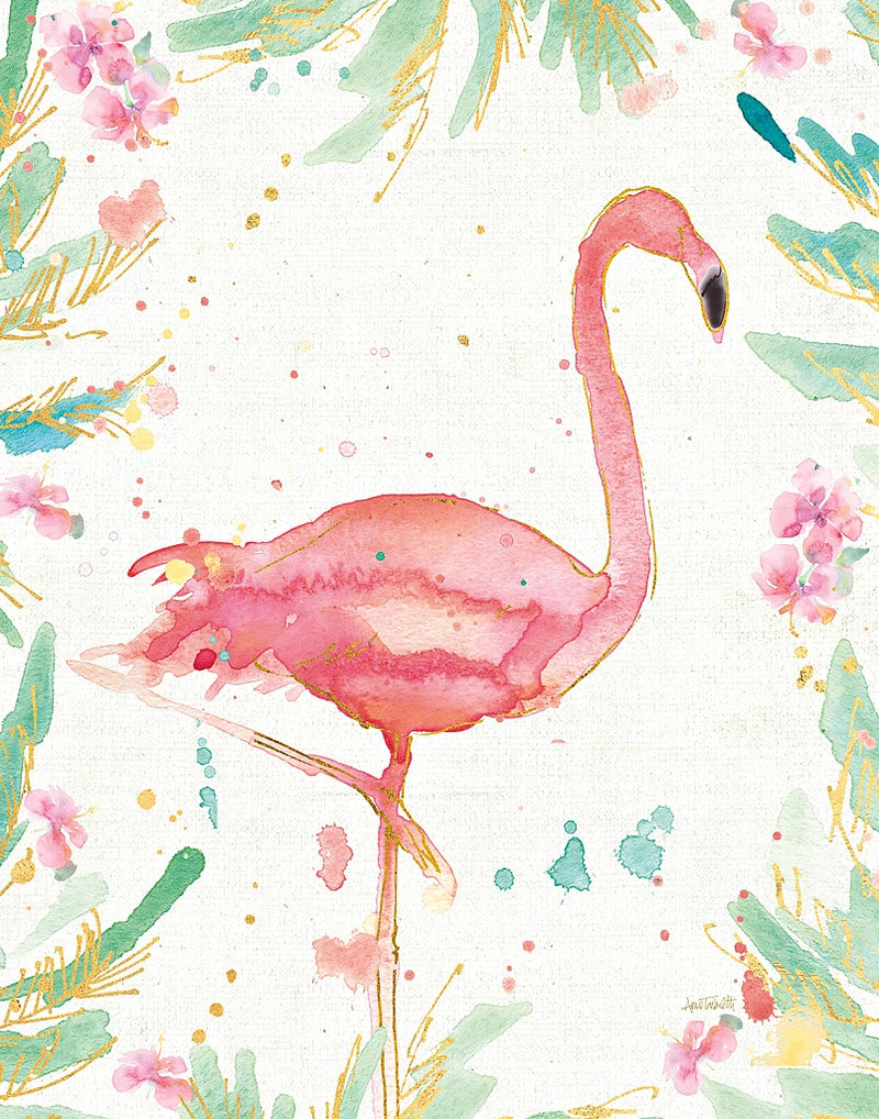 Flamingo Fever XII by Anne Tavoletti