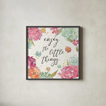 Floral Fashion V by Anne Tavoletti. Shown in a sleek black glass frame for a contemporary gallery look. Available as an archival giclee rolled canvas, fine art paper, or poster print. SKU 29912a.