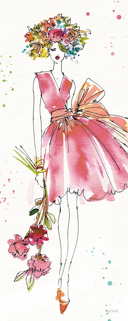 Floral Figures V by Anne Tavoletti
