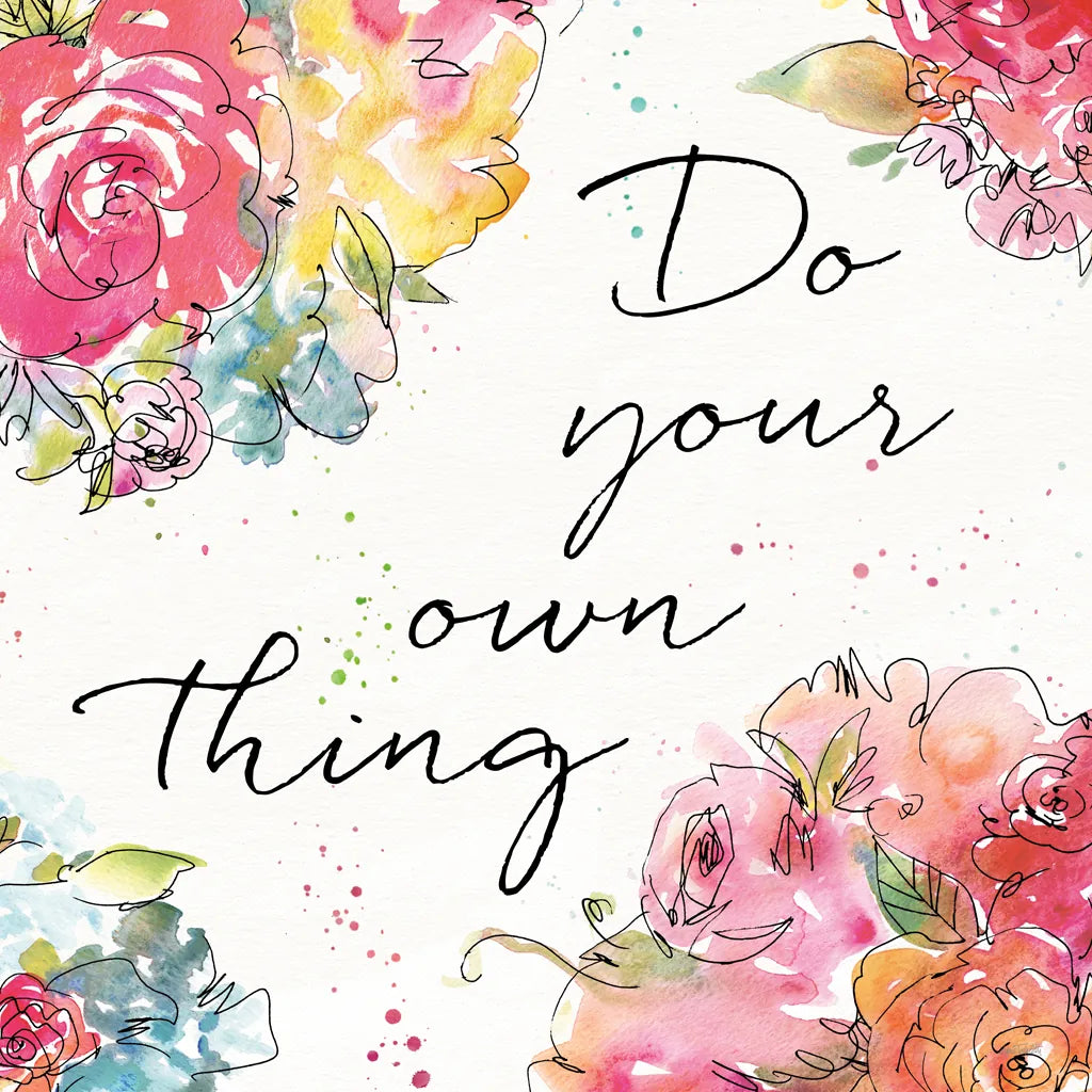 Floral Figures X by Anne Tavoletti. SKU 54636a. Archival Giclee Fine art print for wall decor.