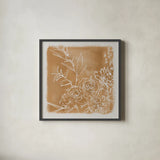 Flower Bundle by Anne Tavoletti. Shown in a sleek black glass frame for a contemporary gallery look. Available as an archival giclee rolled canvas, fine art paper, or poster print. SKU 97377a.