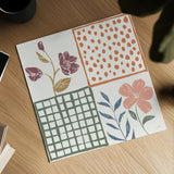 Flower Fest VI by Anne Tavoletti. Shown as a detailed flat fine art print, highlighting archival giclee quality. Available as an archival giclee rolled canvas, fine art paper, or poster print. SKU 98439a.