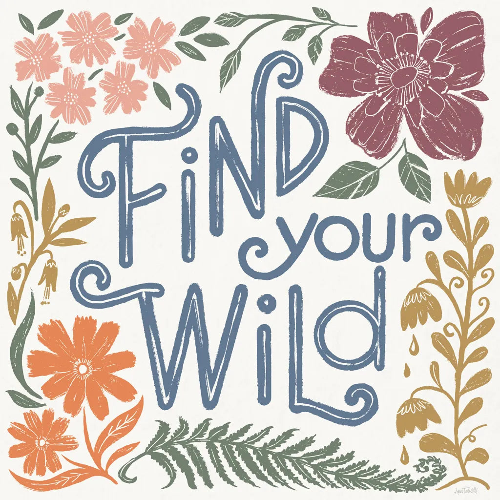 Flower Fest VIII by Anne Tavoletti. SKU 98442a. Archival Giclee Fine art print for wall decor.