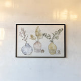 Fresh Farmhouse I by Anne Tavoletti. shown as a paper print in a black flame. Available as a archival giclee rolled canvas, fine art paper, or poster print. SKU 77567i.