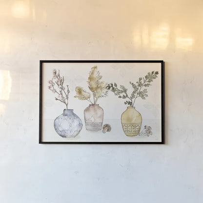 Fresh Farmhouse I by Anne Tavoletti. shown as a paper print in a black flame. Available as a archival giclee rolled canvas, fine art paper, or poster print. SKU 77567i.