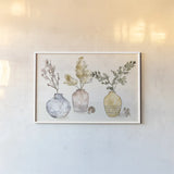 Fresh Farmhouse I by Anne Tavoletti. shown as a paper print in a white frame. Available as a archival giclee rolled canvas, fine art paper, or poster print. SKU 77567i.