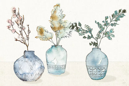 Fresh Farmhouse I Blue by Anne Tavoletti. SKU 77930i. Archival Giclee Fine art print for wall decor.