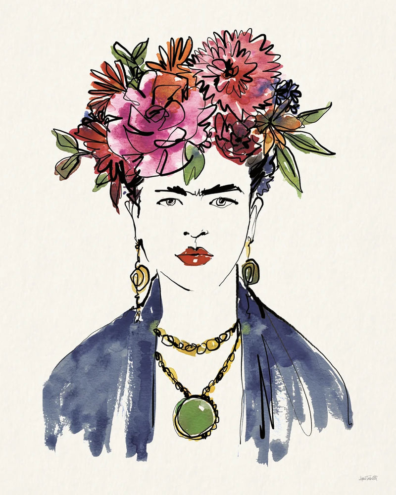 Frida Portrait I by Anne Tavoletti