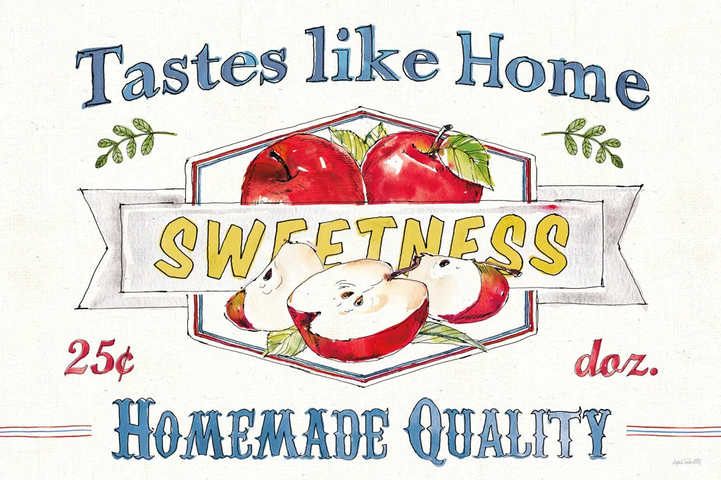 Fruit Stand I by Anne Tavoletti. SKU 53343i. Archival Giclee Fine art print for wall decor.